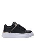 Μαύρο TH Monogram Δετά Sneakers  Κορίτσια