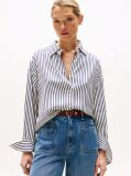 Multi Oversized Adjustable Cuff Shirt  Women