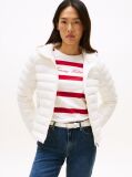 Beige Down Regular Hooded Jacket  Women