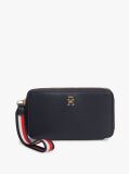 Blue Signature Tape Wrist Strap Wallet  Women