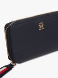 Blue Signature Tape Wrist Strap Wallet  Women