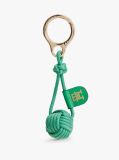 Green Rope Knot Bag Charm  Women