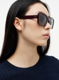 Κόκκινο TH Monogram Γυαλιά Ηλίου Cat Eye Με Polarised Φακό  Γυναίκες