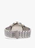 Grey Black Dial Gold-Plated Chronograph Watch  Men