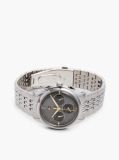 Grey Black Dial Gold-Plated Chronograph Watch  Men