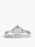 White Stainless Steel Bangle Watch  Women
