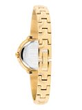 Gold Gold Toned Stainless Steel Bangle Watch  Women