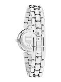 White White Dial Stainless Steel Bracelet Strap Watch  Women