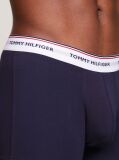 Blue 3-Pack Stretch Cotton Trunks  Men