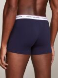Blue 3-Pack Stretch Cotton Trunks  Men