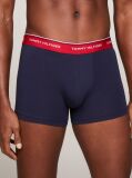 Blue 3-Pack Stretch Cotton Trunks  Men