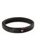 Black Black Braided Bracelet  Men