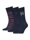 Blue Tommy Hilfiger Men's Classic Socks 3 Pack  Men