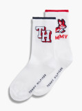 White 2-Pack Logo Socks  Kids Unisex