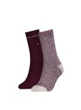 Red Tommy Hilfiger Women's Classic Socks 1 Pack  Women