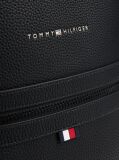 Black Essential Polyurethane Backpack  Men