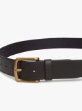 Blue Leather And Webbing Casual Belt  Men