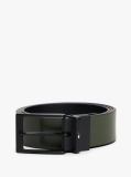 Black Leather Belt  Men