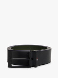 Black Leather Belt  Men