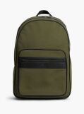 Green Logo Double Zip Dome Backpack  Men