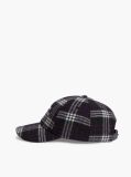 Multi Wool Blend Logo Check Baseball Cap  Men