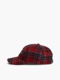 Multi Wool Blend Logo Check Baseball Cap  Men