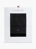 Black Hilfiger Flag Scarf And Beanie Gift Box  Men