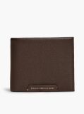 Brown Corporate Leather Bifold Card And Coin Wallet  Men