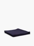 Blue Lambswool Blend Cable Knit Scarf  Men