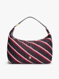 Multi TH Monogram Τσάντα Hobo Με Signature Πλεκτό Σχέδιο  Γυναίκες
