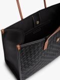 Black City TH Monogram Woven Tote Bag  Women