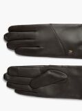 Brown Chic TH Monogram Leather Gloves  Women