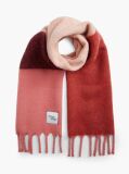 Multi Wool Blend Flag Embroidery Scarf  Women