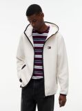 Μπεζ Teddy Hoody Με Φερμουάρ  Άνδρες
