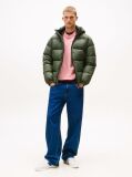 Green Water Repellent Down Jacket  Men