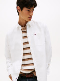 Beige Relaxed Fit Oxford Shirt  Men