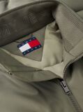 Green Water Repellent Relaxed Padded Jacket  Men