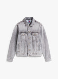 Denim Ryan Denim Trucker Τζάκετ Με Λογότυπο Στο Πίσω Μέρος  Άνδρες