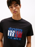 Black Flag Graphic Slim T-Shirt  Men