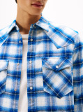 Multi Regular Fit Flannel Check Western Shirt  Men
