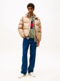 Beige Water Repellent Ripstop Alaska Puffer Jacket  Men