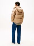 Beige Water Repellent Ripstop Alaska Puffer Jacket  Men