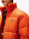 Orange Water Repellent Ripstop Alaska Puffer Jacket  Men