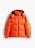 Orange Water Repellent Ripstop Alaska Puffer Jacket  Men