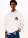 White 90s Dollar Graphic Hoody  Men