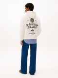 White 90s Dollar Graphic Hoody  Men