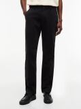 Black Scanton Slim Peached Twill Chinos  Men