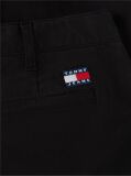 Black Scanton Slim Peached Twill Chinos  Men