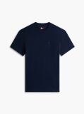 Μπλε T-Shirt Με Κλασική Λαιμόκοψη Και Σημαία Tommy  Άνδρες