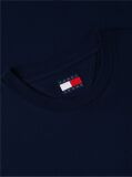 Μπλε Slim Βαμβακερό T-Shirt Με Signature Λογότυπο  Άνδρες